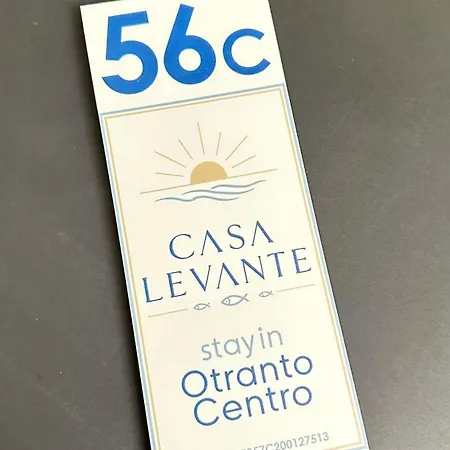 Vakantiehuis Casa Levante In Centro Otranto